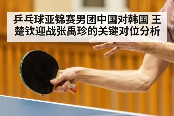 乒乓球亚锦赛男团中国对韩国 王楚钦迎战张禹珍的关键对位分析